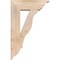 Ekena Millwork Funston Traditional Smooth Bracket w/ Offset Brace, Douglas Fir, 7 1/2"W x 22"D x 34"H BKT0806X22X34FST01SDF - alternate 2